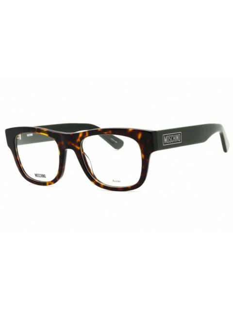 Moschino Moschino Men's Black Rectangular Eyeglass Frames MOS646