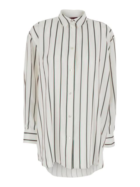 GUCCI Gucci Women Striped Silk Shirt