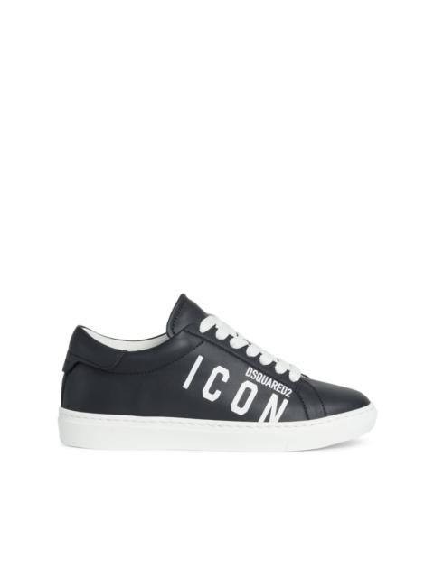 Icon leather sneakers