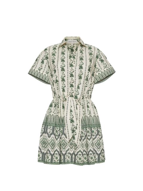 Cara Cara Asbury Mini Dress
Sell-Out Mini Shirt Dress Featuring A Self-Tie Waist