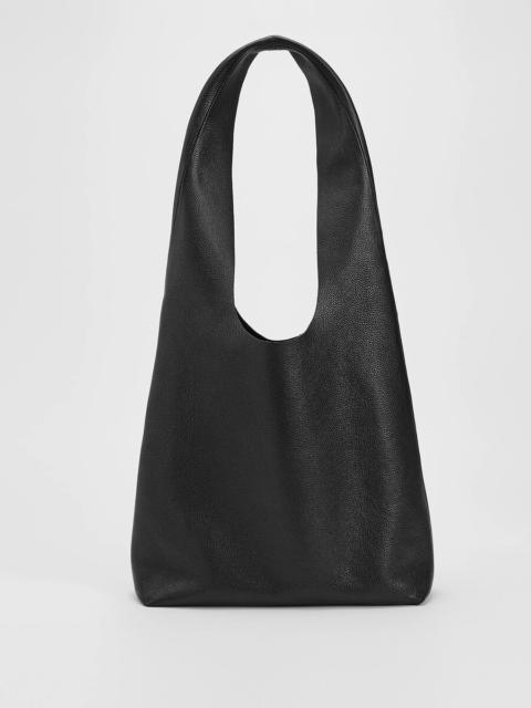 EILEEN FISHER Textured Italian Leather Shopper Tote