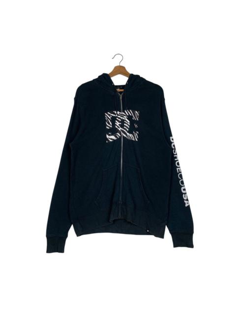 Other Designers Vintage - DC SHOE Big Logo Zipper Hoodies Sweatshirt #1482-C67