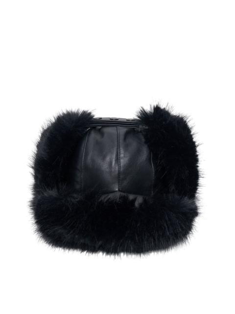 VAQUERA Women Trapper Hat Leather