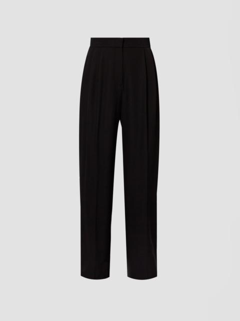 Erdem GRAIN DE POUDRE WIDE LEG TROUSER