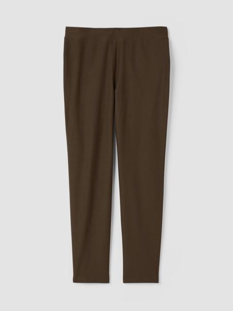 EILEEN FISHER Washable Stretch Crepe Slim Pant