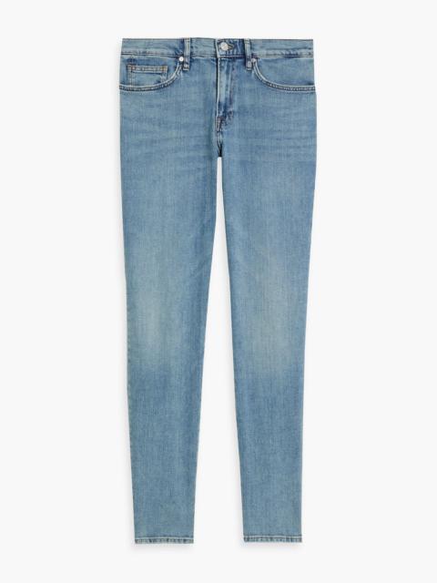 FRAME L'Homme Athletic distressed slim-fit denim jeans