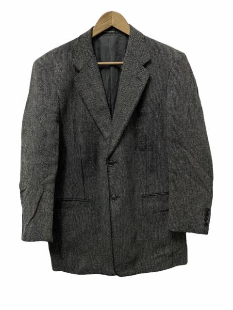 Other Designers Vintage FW2008 Yves Saint Laurent Charcoal Grey Wool Blazer