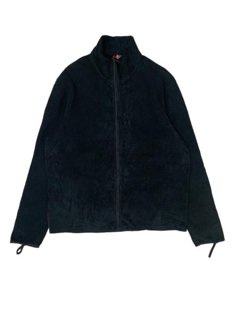 Prada 🇮🇹Prada Nylon Elbow Fleece Zipper Jacket