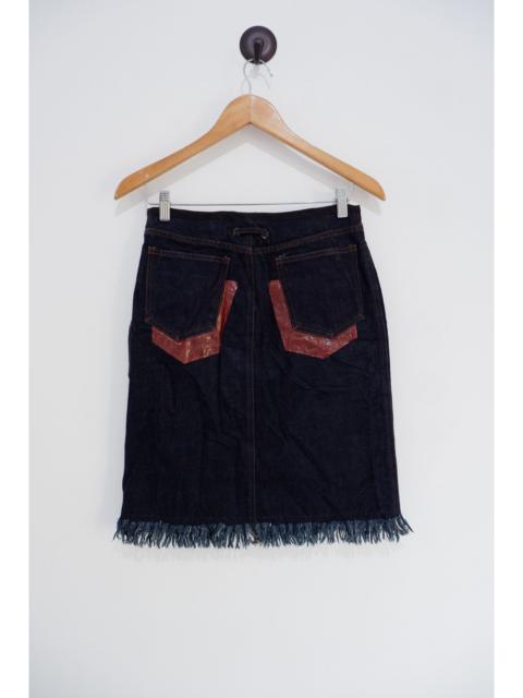 Jean Paul Gaultier Vintage Jean Paul Gaultier FEMME PVC Pocket Skirt