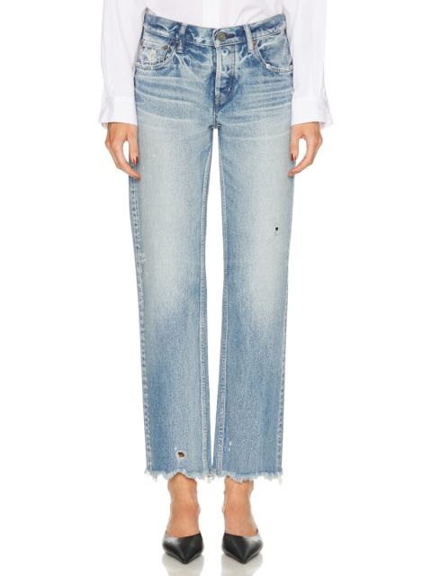 MOUSSY VINTAGE Mattapan Straight Low Rise Jeans
