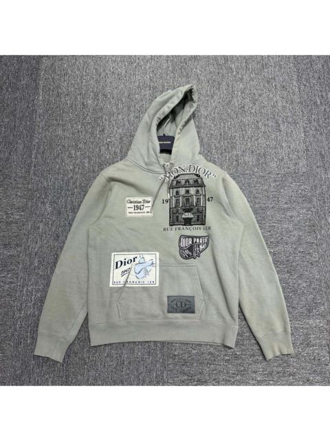 Dior Dior 1947 Badge Patch Hoodie
