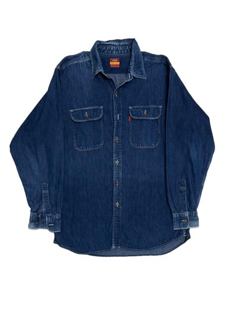 Levi's Vintage Levis Work Wear Orange Tab Denim Jacket