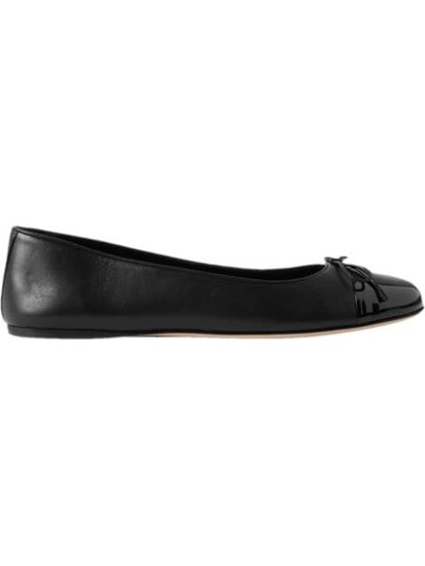 GUCCI Leather ballet flats