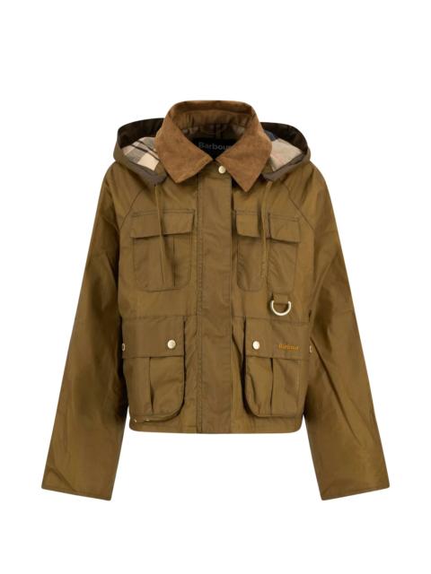 Barbour Barbour Liza Corduroy-collar Hooded Jacket