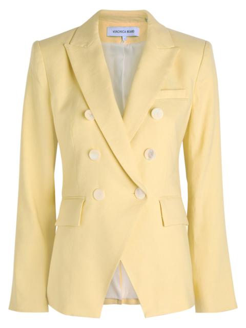 VERONICA BEARD Veronica Beard Miller Dickey Linen-blend Blazer