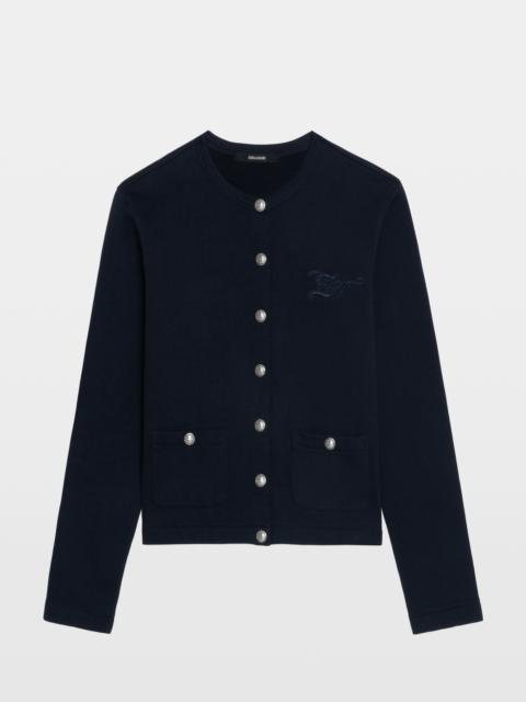 Zadig & Voltaire Cama Buttoned Sweatshirt