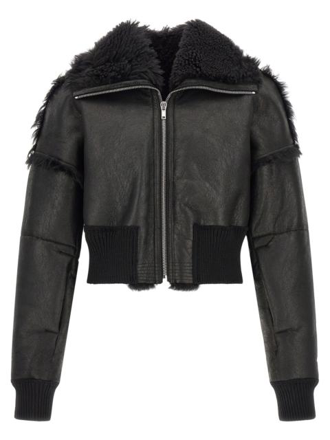 Rick Owens Rick Owens Men 'Flight Jkt Cropped' Bomber Jacket
