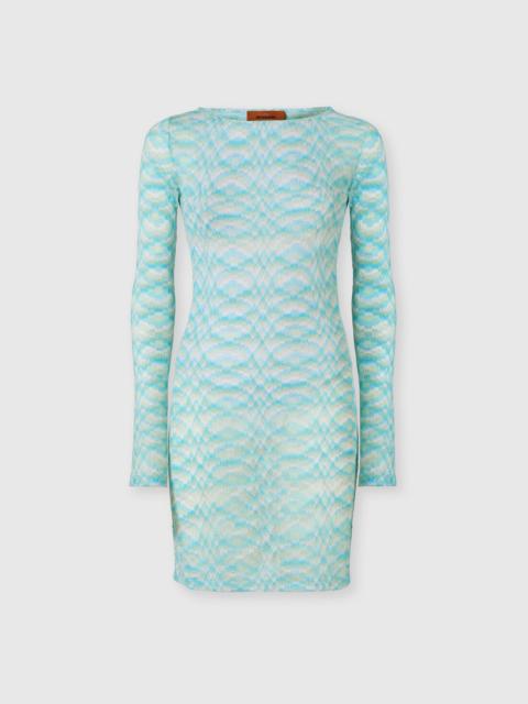 Missoni Shaded Viscose Lamé Mini Dress