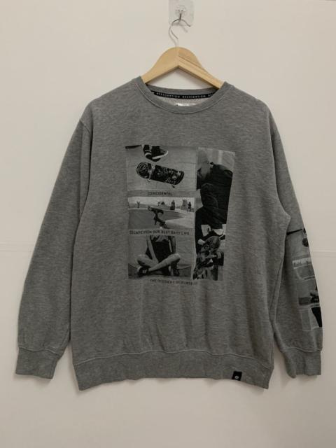 Other Designers Japanese Brand - Restoration Skateboard Sweatshirt Large Grey