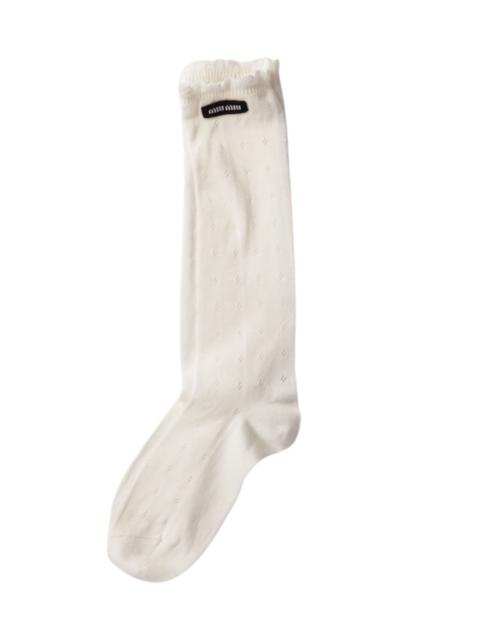 Miu Miu Miu Miu Women Cotton Socks