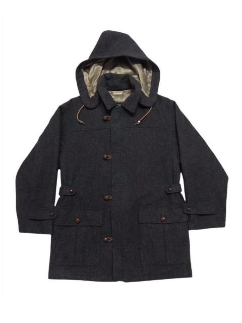 Burberry Burberrys Wool Mid Jacket Hooded