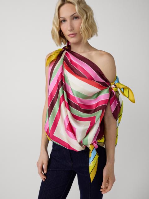 DIANE VON FURSTENBERG Flag Scarf