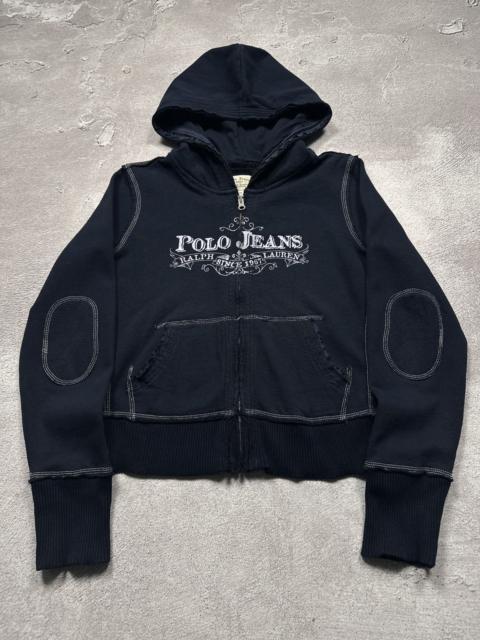 Polo Ralph Lauren Vintage Y2K LGB IfSixWasNine Style Ralph Lauren Zip Hoodie