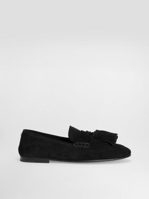 Dolce & Gabbana Split calfskin slipper