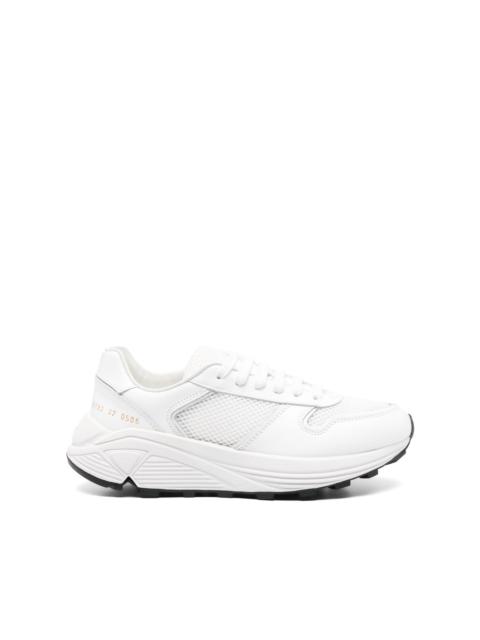panelled sneakers
