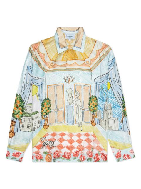 CASABLANCA CASABLANCA CUBAN COLLAR S/S SHIRT - L'APPARTEMENT DE REVE