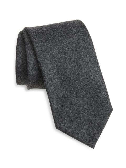 THOM SWEENEY Thom Sweeney Cashmere Tie in Charcoal at Nordstrom