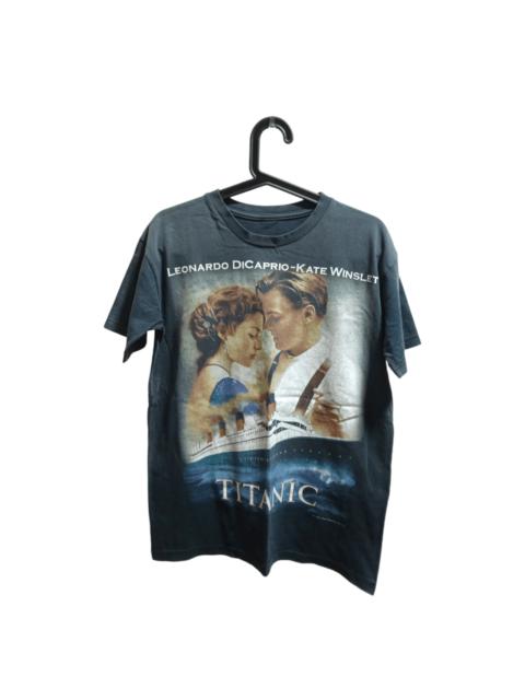 Vintage 90s Titanic Leonardo DiCaprio Bootleg T Shirt