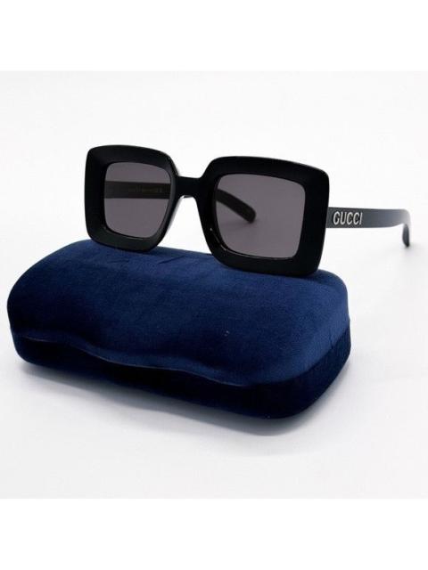 GUCCI NEW GUCCI GG1718S 001 SQUARE BLACK GREY WOMEN SUNGLASSES GUC