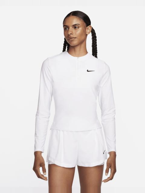 Nike Nike Women's Court Advantage Dri-FIT 1/4-Zip Tennis Mid Layer