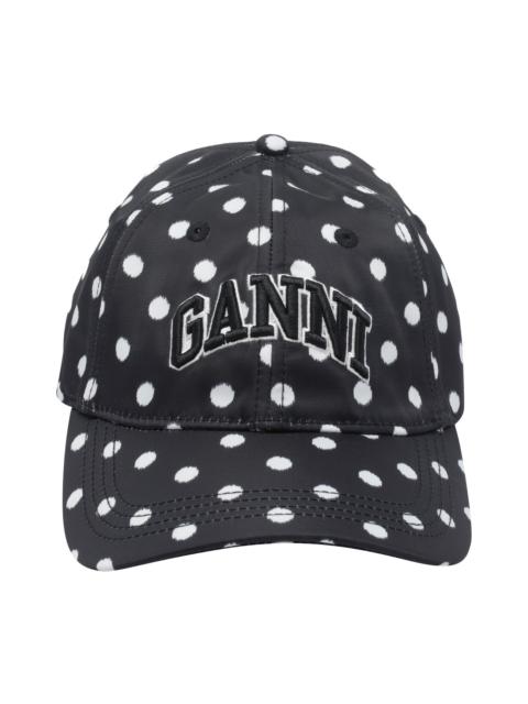 GANNI Ganni Women Printed Nylon Cap