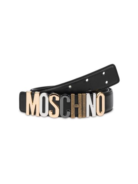 logo-plaque belt