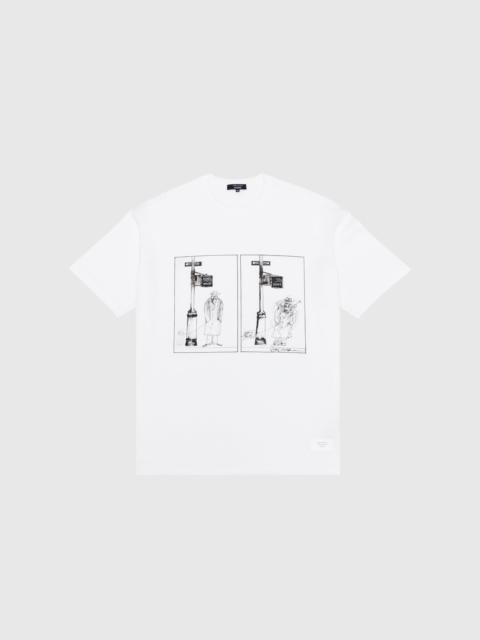 Comme des Garçons Homme RALPH STEADMAN GRAPHIC PRINTED S/S T-SHIRT