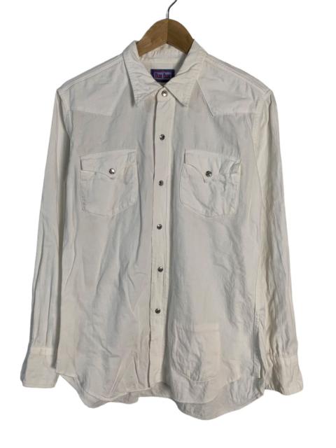 Blue Blue Japan Blue Blue Japan Snap Button Shirt