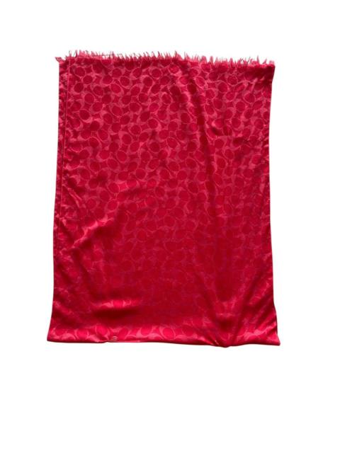 COACH Coach Monogram Long Scarf
