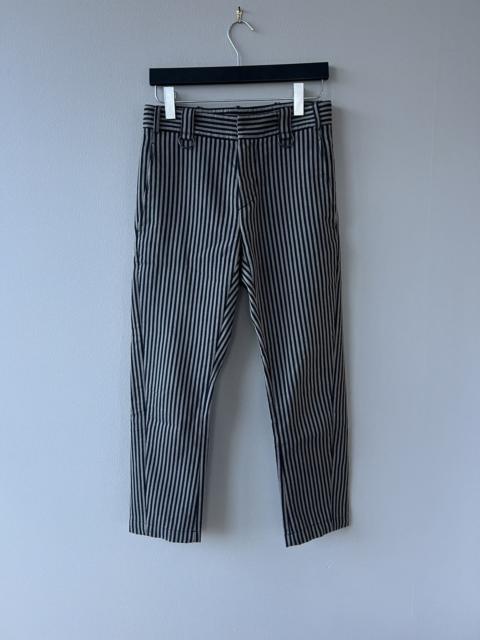 AW15 Striped Slim Trousers