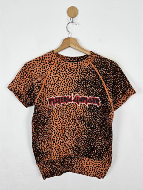 Other Designers Hysteric Glamour - Hysteric Glamour Leopard Iron Maiden font shirt