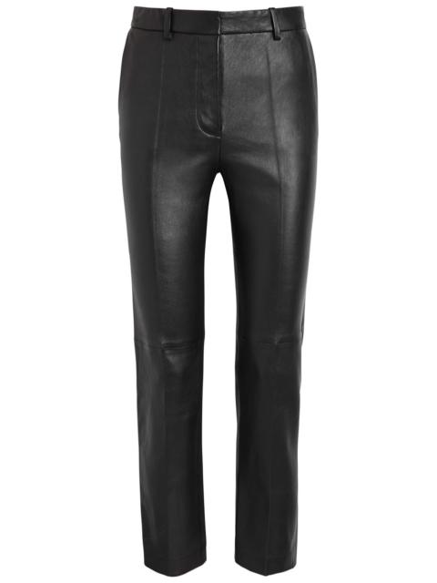 JOSEPH Joseph Coleman Leather Trousers