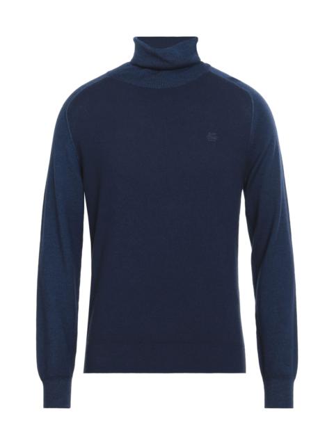 Etro Blue Men's Turtleneck