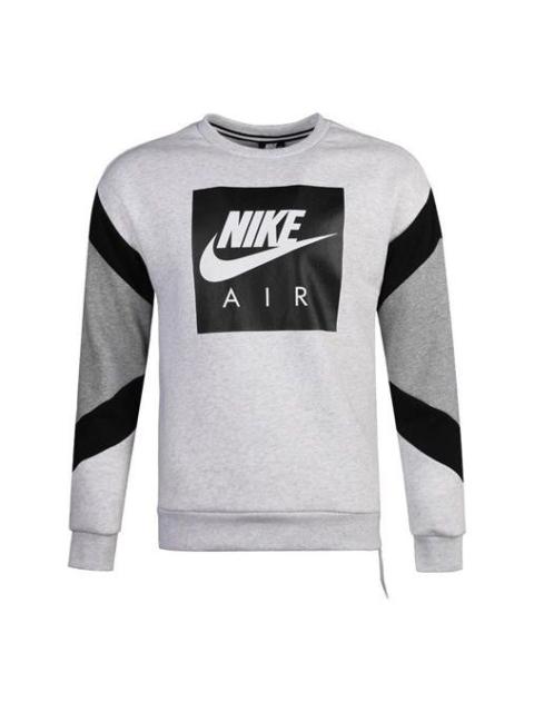 Nike Nike Air Crew Flc Round Neck Colorblock Pullover light grey 928636-051