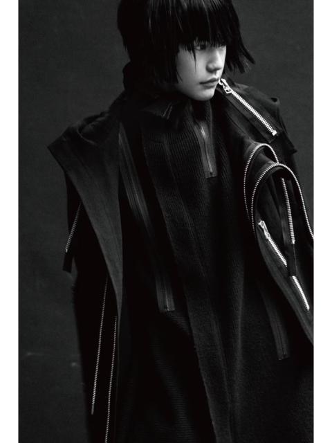 Yohji Yamamoto Fall20-21 B Yohji Yamamoto Muti Zip Coat