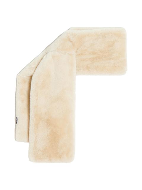APPARIS Apparis Kai Pluche™ Faux Fur Pull-Through Scarf in Latte at Nordstrom