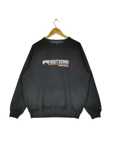 Other Designers Sports Specialties - Vintage FIRST DOWN Big Logo Spellout XL size Sweatshirt