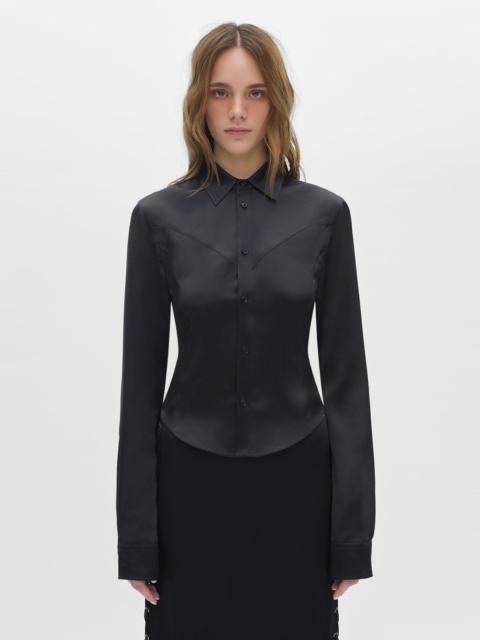 Ann Demeulemeester Drika Fitted Shirt with Western Cut