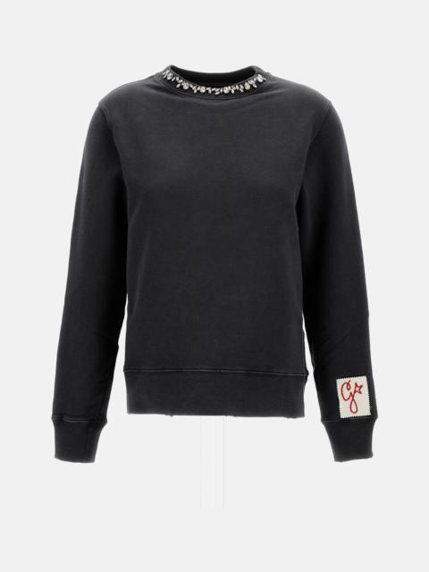 Golden Goose Golden Goose Women Crewneck Sweater With Crystals