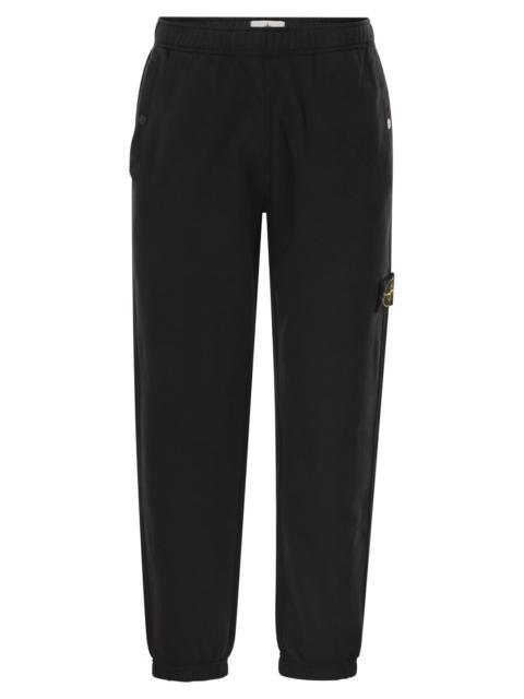 Stone Island Stone Island Men Regular Fit Jogger Trousers With Seasonal Pocket